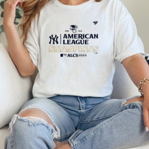 New York Yankees 2024 American League Champions Locker Room T-Shirt Classic Women's T-shirt