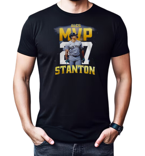 New York Yankees ALCS MVP Giancarlo Stanton 2024 T-Shirt Classic Men's T-shirt