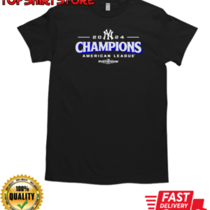 New York Yankees American League Champions Postseason 2024 T-Shirt Classic Men's T-shirt