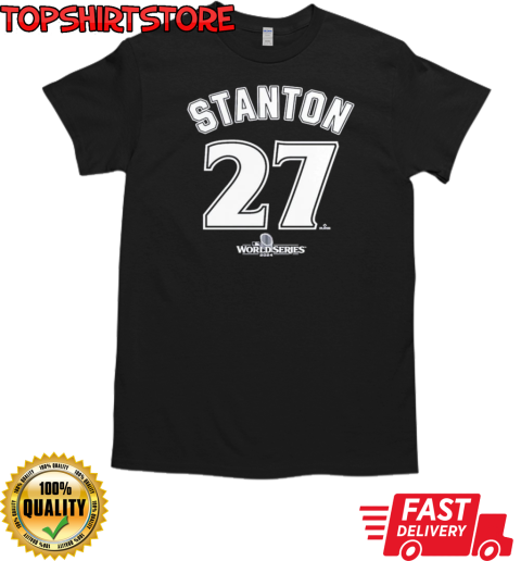 New York Yankees Giancarlo Stanton 2024 World Series T-Shirt Classic Men's T-shirt