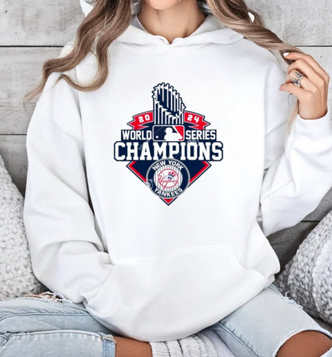 New York Yankees World Series Champions 2024 T-Shirt Unisex Hoodie