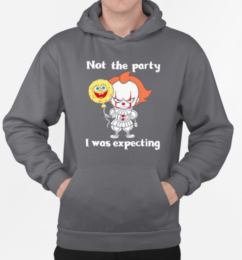 Not the Party I was Expecting Halloween T-Shirt Unisex Hoodie