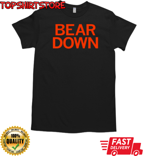 Official Bear down T-Shirt Classic Men's T-shirt