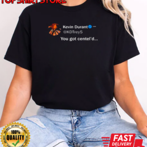 Official Kevin Durant You Got Centel'd T-Shirt Classic Women's T-shirt