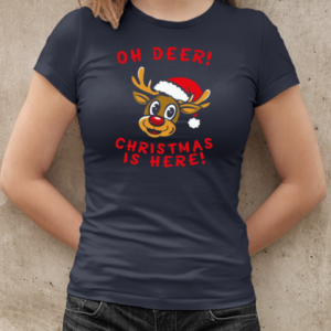 Oh Deer! Christmas is here T-Shirt Classic Women's T-shirt