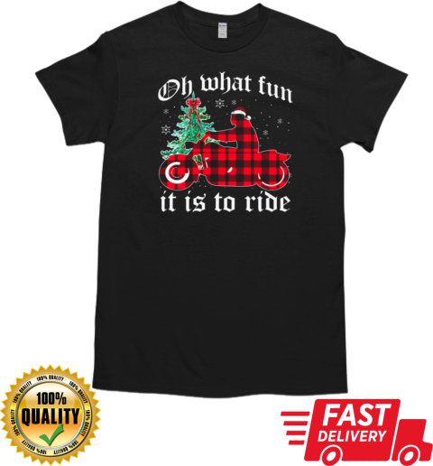 Oh What Fun It Is To Ride T-Shirt Classic Men's T-shirt