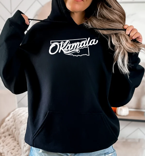 Oklahoma map Kamala T-Shirt Unisex Hoodie