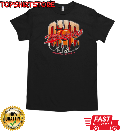 One MusicFest Atlanta Georgia 2024 T-Shirt Classic Men's T-shirt