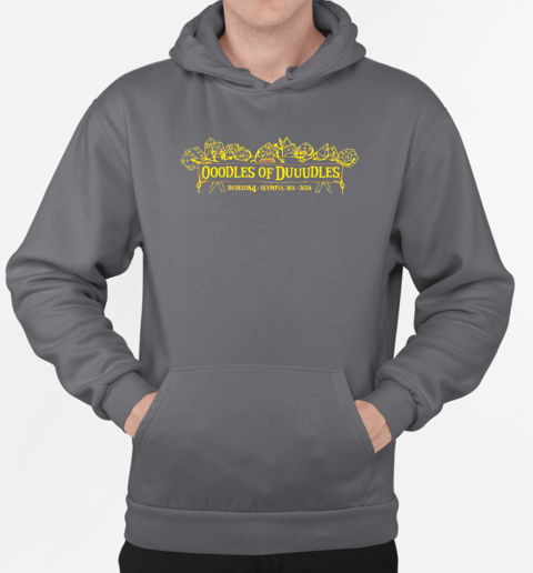 Ooodle of Duuudles Dudecon 4 Olympia WA 2024 T-Shirt Unisex Hoodie