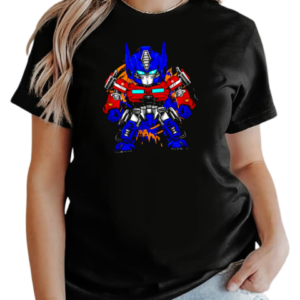 Optimus Prime Transformers Chibi Optimus retro T-Shirt Classic Women's T-shirt