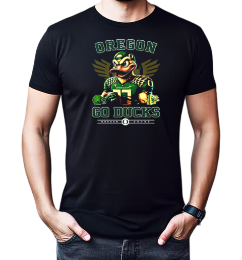 Oregon Ducks Go Ducks Mascot S T-Shirt Classic Men's T-shirt