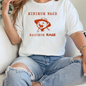 Possum minimum wage maximum rage T-Shirt Classic Women's T-shirt