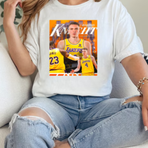 Poster Dalton Knecht Los Angeles Lakers NBA Is He The Steal Of The Draft T-Shirt Classic Women's T-shirt