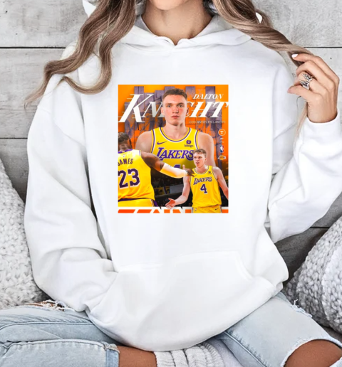 Poster Dalton Knecht Los Angeles Lakers NBA Is He The Steal Of The Draft T-Shirt Unisex Hoodie