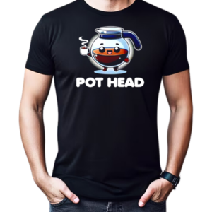 Pot head kawaii coffee pot T-Shirt Classic Men's T-shirt