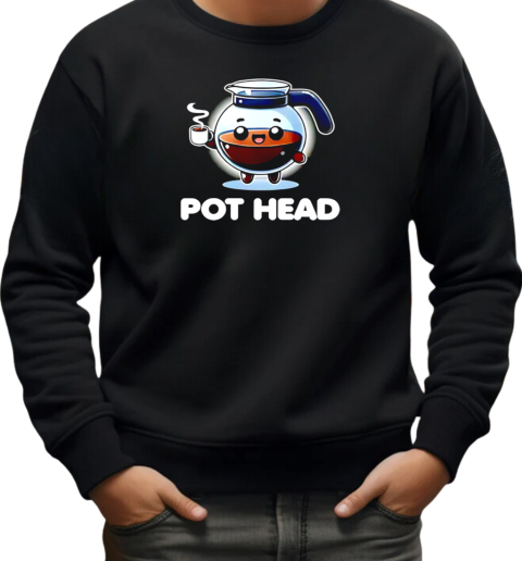 Pot head kawaii coffee pot T-Shirt Unisex Sweatshirt