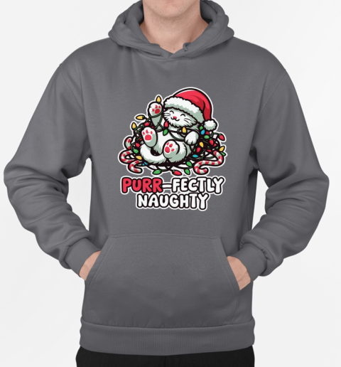 Purr fectly Naughty T-Shirt Unisex Hoodie