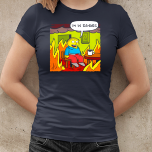 Ralph Wiggum X Gunshow's this is fine I'm in danger T-Shirt Classic Women's T-shirt