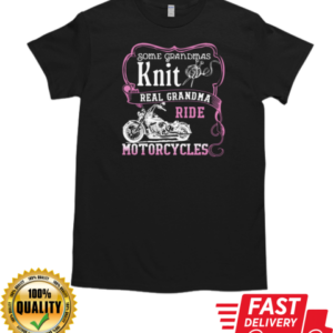 Real Grandma Ride Motorcycles T-Shirt Classic Men's T-shirt