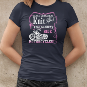 Real Grandma Ride Motorcycles T-Shirt Classic Women's T-shirt