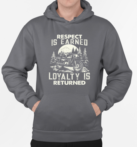 Respect Is Earned T-Shirt Unisex Hoodie