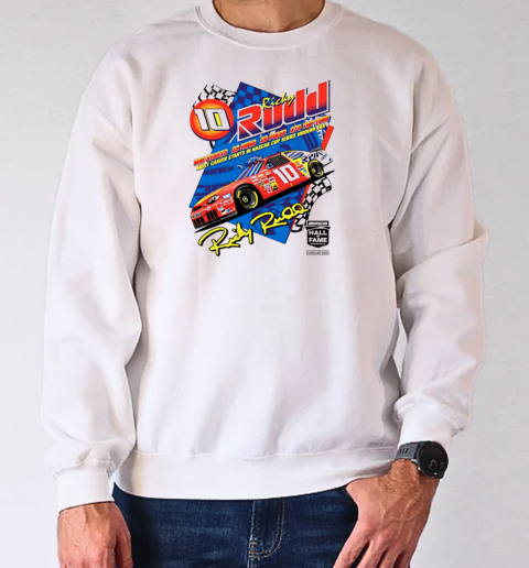 Ricky Rudd Checkered Flag Sports NASCAR 2025 Hall of Fame Inductee T-Shirt Unisex Sweatshirt