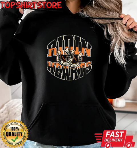 Ridin Hearts Fest Varsity T-Shirt Unisex Hoodie