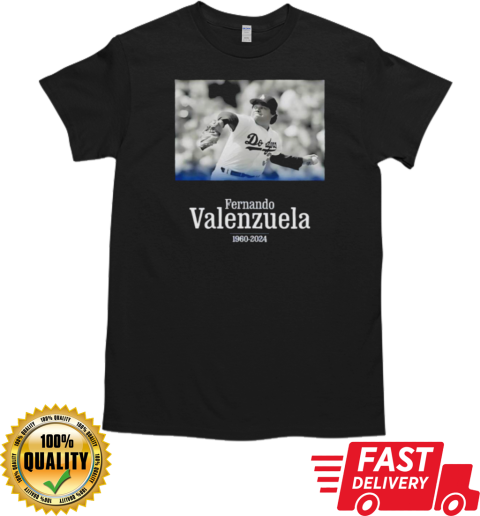 Rip Dodgers legendary Fernando Valenzuela 1960 – 2024 T-Shirt Classic Men's T-shirt