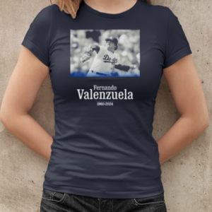 Rip Dodgers legendary Fernando Valenzuela 1960 – 2024 T-Shirt Classic Women's T-shirt