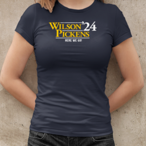 Russell Wilson and George Pickens Wilson Pickens '24 here we go T-Shirt Classic Women's T-shirt