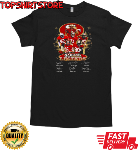 San Francisco 49ers Legends Signatures T-Shirt Classic Men's T-shirt