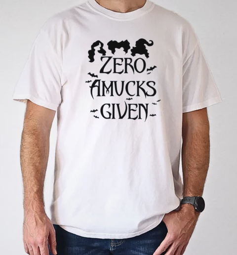 Sanderson Sisters Zero Amucks Given T-Shirt Classic Men's T-shirt