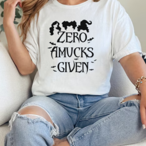 Sanderson Sisters Zero Amucks Given T-Shirt Classic Women's T-shirt