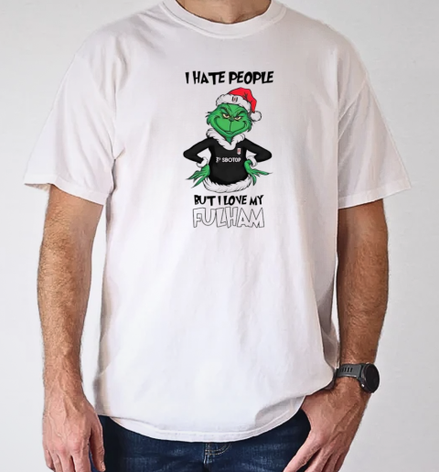 Santa Grinch I hate people but I love my Fulham 2024 T-Shirt Classic Men's T-shirt