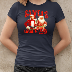 Santa's Favorite Felon since 2024 Christmas T-Shirt Classic Women's T-shirt