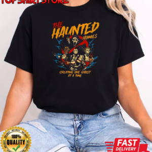 Sendit Society The Haunted Homies Halloween T-Shirt Classic Women's T-shirt