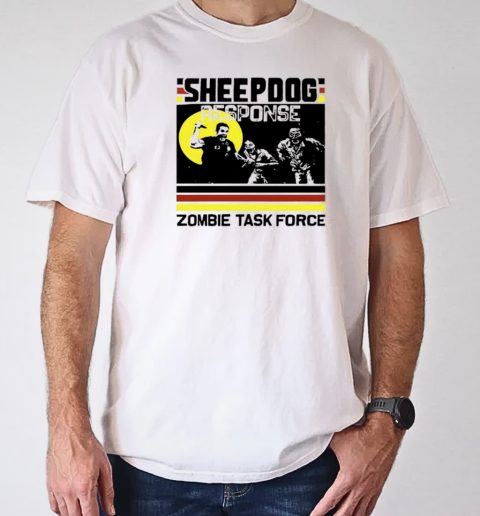 Sheepdog Response Zombie Task Force Retro T-Shirt Classic Men's T-shirt