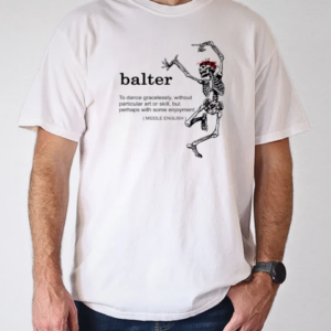 Skeleton balter funny T-Shirt Classic Men's T-shirt