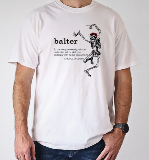 Skeleton balter funny T-Shirt Classic Men's T-shirt