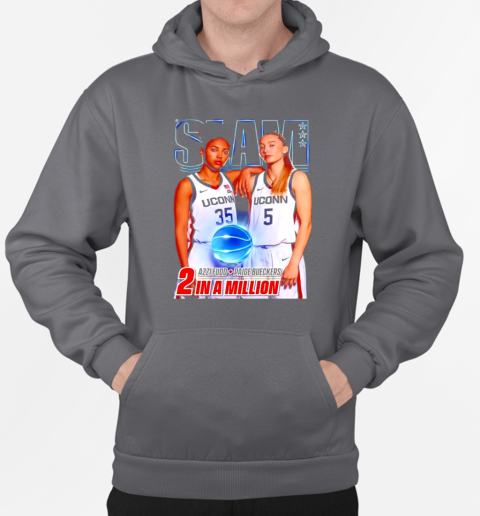 Slam Azzi Fudd Paige Bueckers 2 in a million T-Shirt Unisex Hoodie