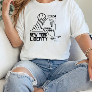 Stadium Essentials Mint New York Liberty 2024 WNBA Finals Champions Hometown T-Shirt Classic Women's T-shirt