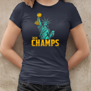 Statue Of Liberty New York Liberty 2024 WNBA Champs T-Shirt Classic Women's T-shirt