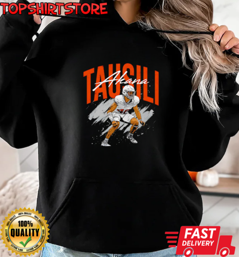 Tausili Akana Texas Longhorns player name vintag T-Shirt Unisex Hoodie