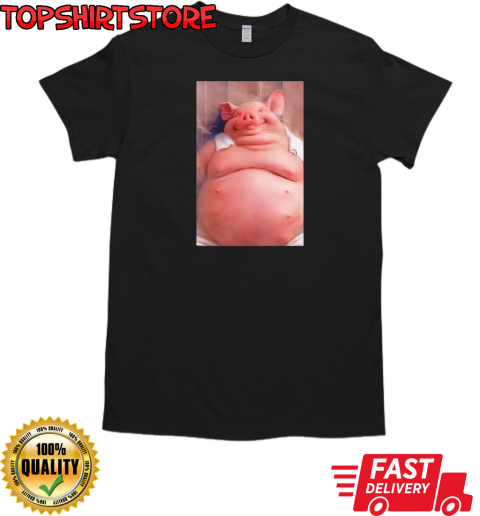 Temu pig funny T-Shirt Classic Men's T-shirt