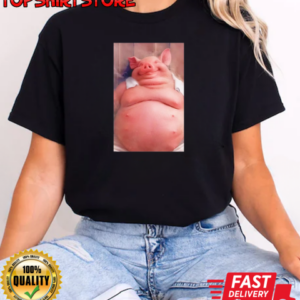 Temu pig funny T-Shirt Classic Women's T-shirt