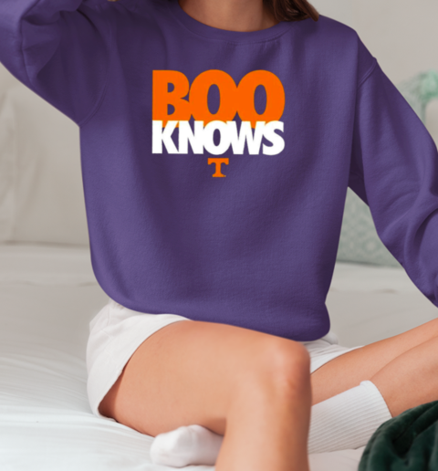 Tennessee Volunteers Boo Knows T-Shirt Unisex Sweatshirt