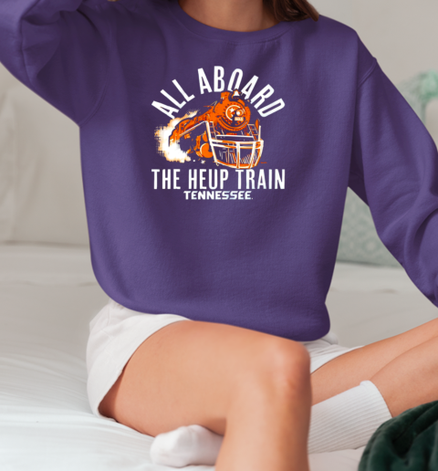 Tennessee Volunteers football all aboard the heup train T-Shirt Unisex Sweatshirt