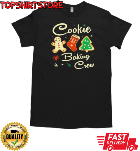 The Christmas Cookie Baking Crew T-Shirt Classic Men's T-shirt