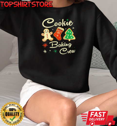 The Christmas Cookie Baking Crew T-Shirt Unisex Sweatshirt