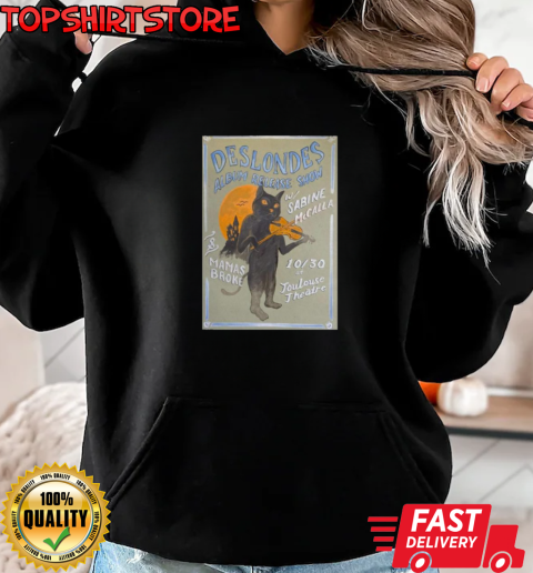 The Deslondes On October 30 2024 In New Orleans LA Tour Poster T-Shirt Unisex Hoodie